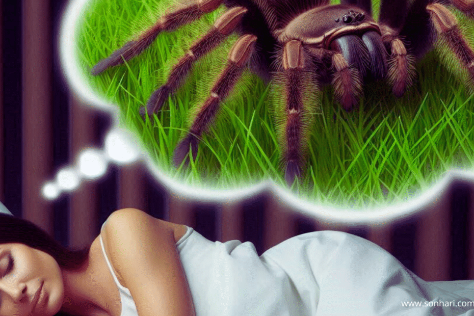 Significado de sonhar com aranha caranguejeira