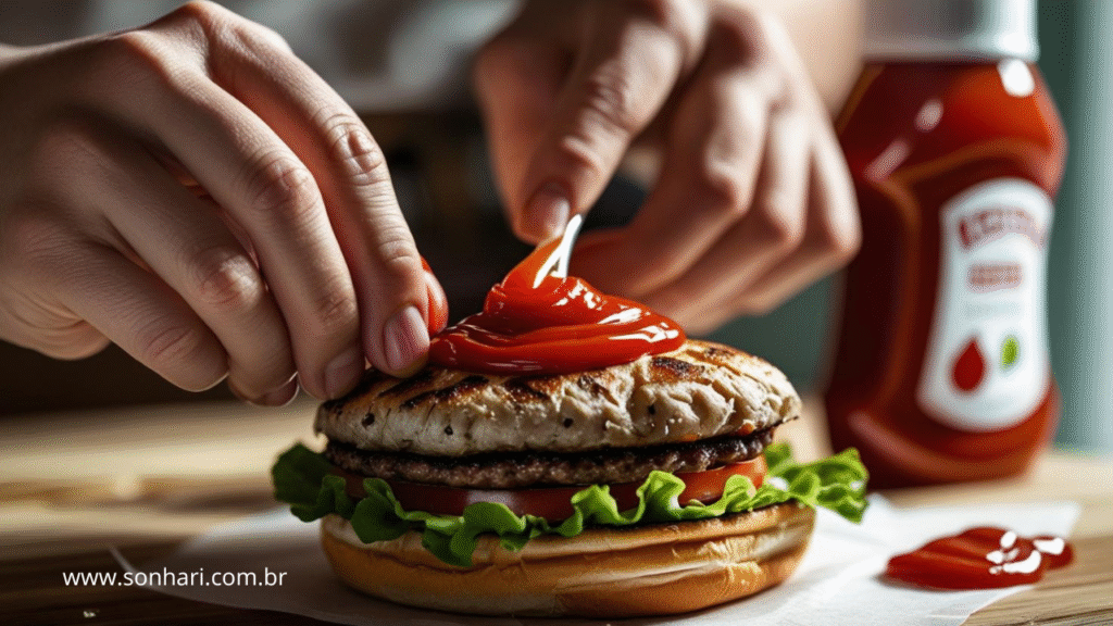 Significado de sonhar com ketchup