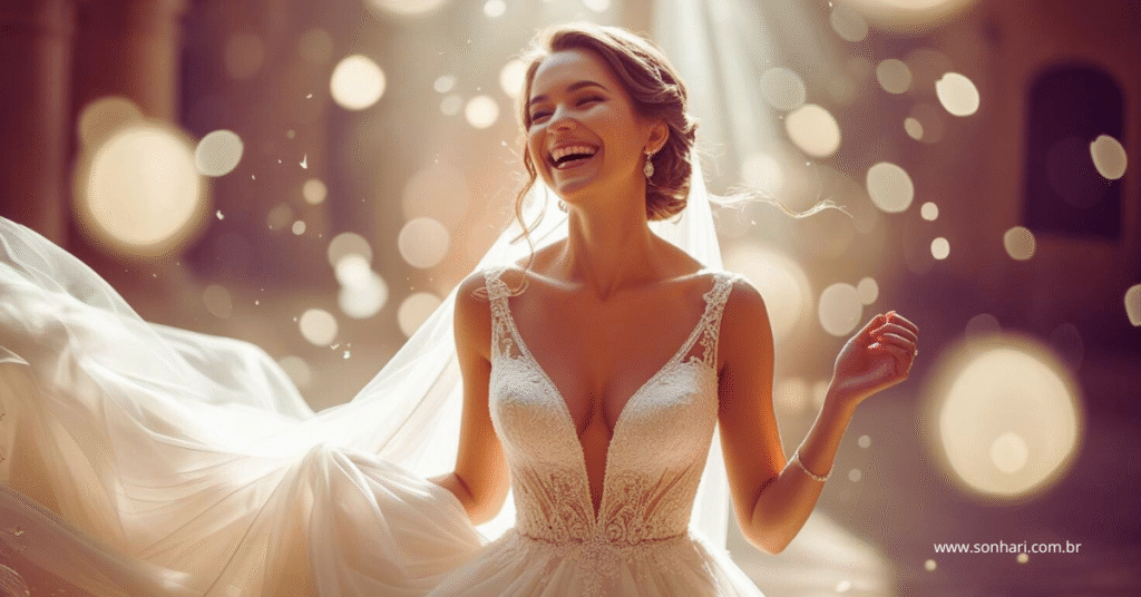 Significado completo e detalhado do sonho com vestido de noiva