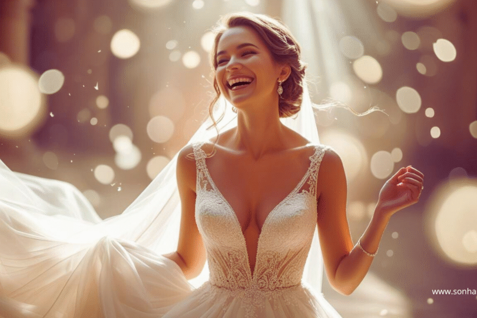 Significado completo e detalhado do sonho com vestido de noiva
